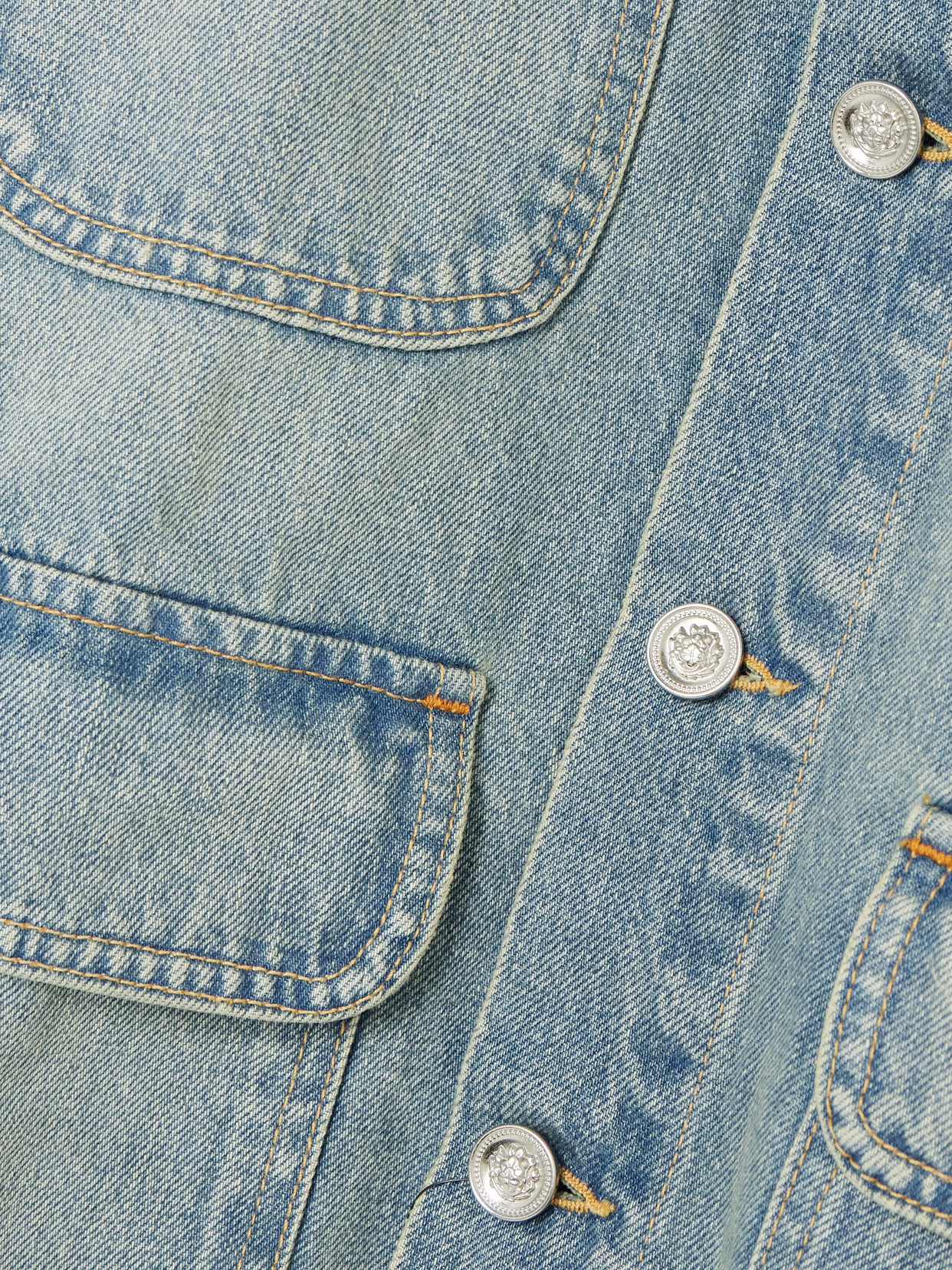 Hayden Corduroy-Trimmed Denim Jacket