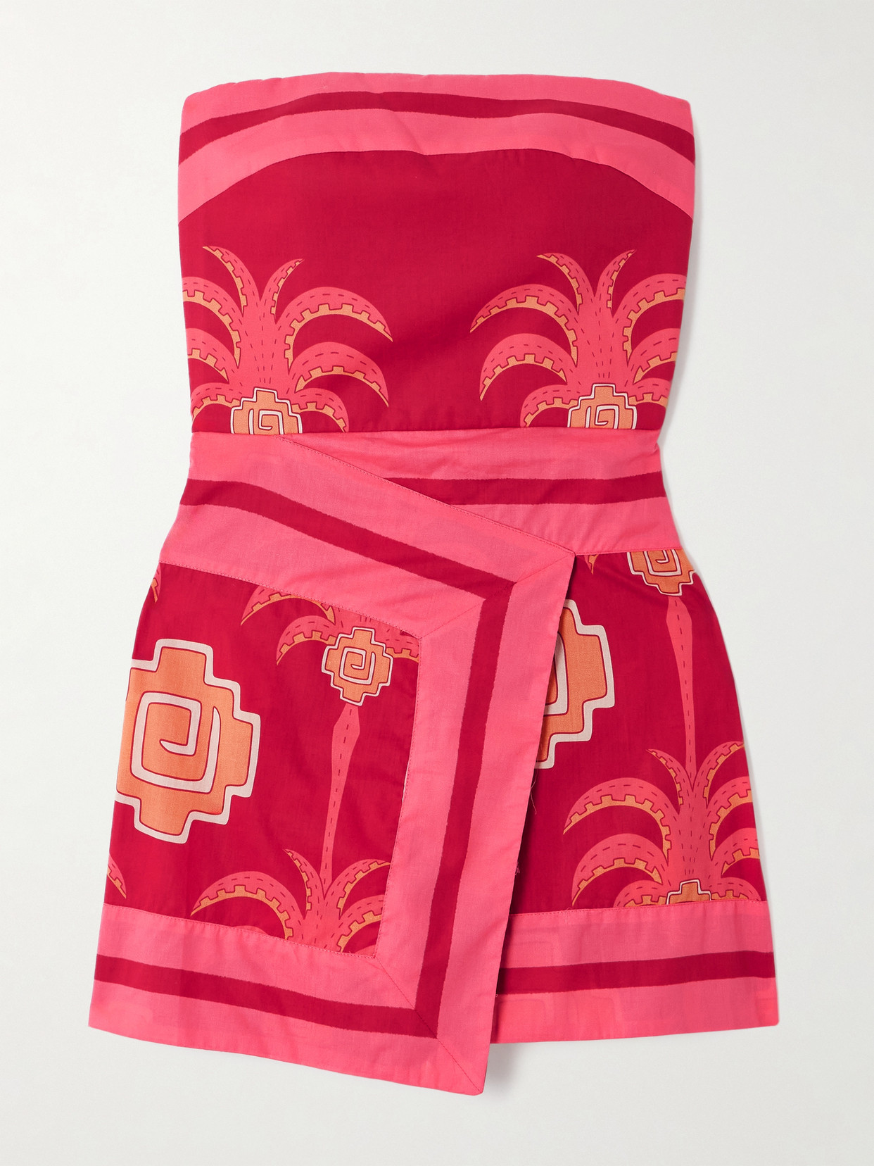 Johanna Ortiz Ritual Mini Dress - Women's - Cotton In Pink