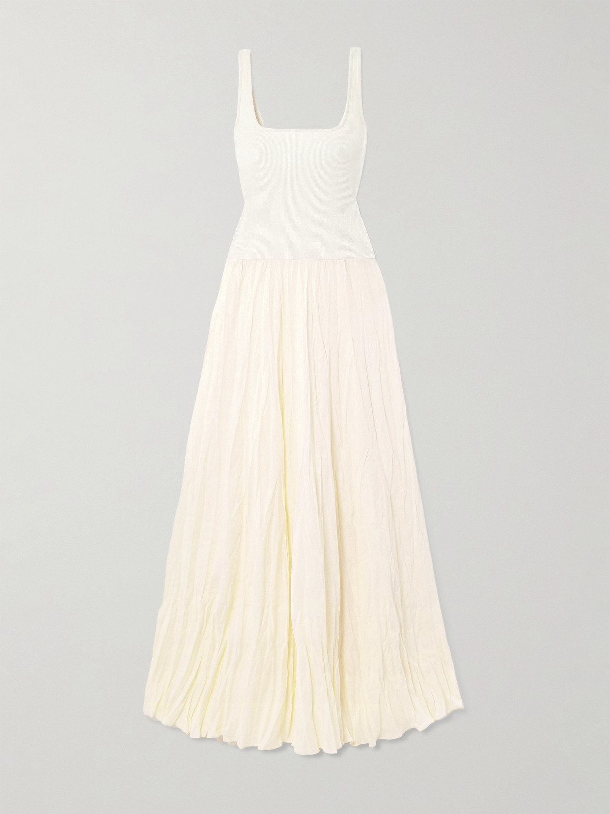 Johanna Ortiz Mariner Maxi Dress In White