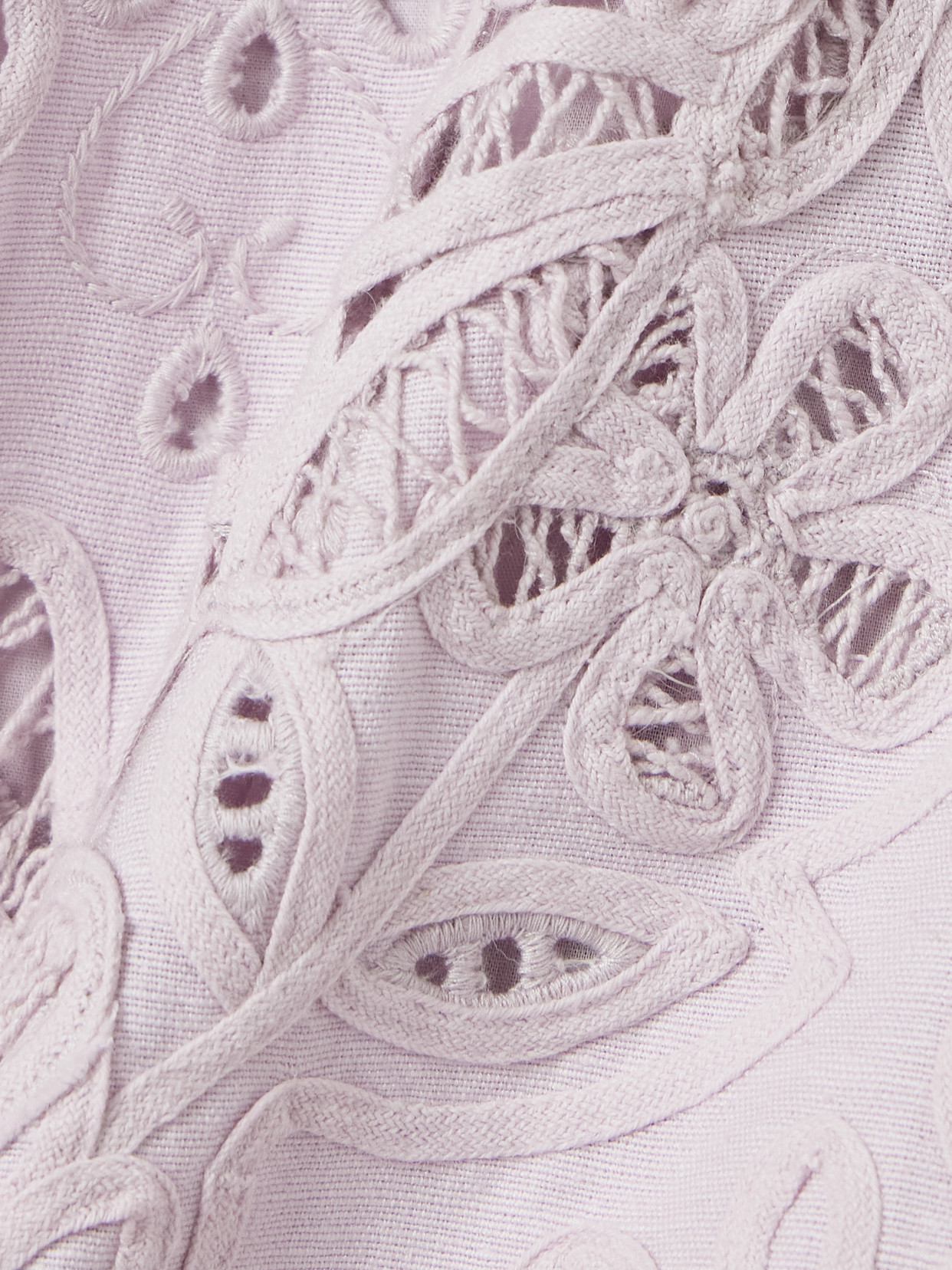 Sea Iyla Broderie Anglaise Cotton Midi Dress