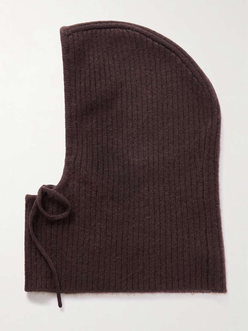 Yves Salomon Ribbed Cashmere Snood