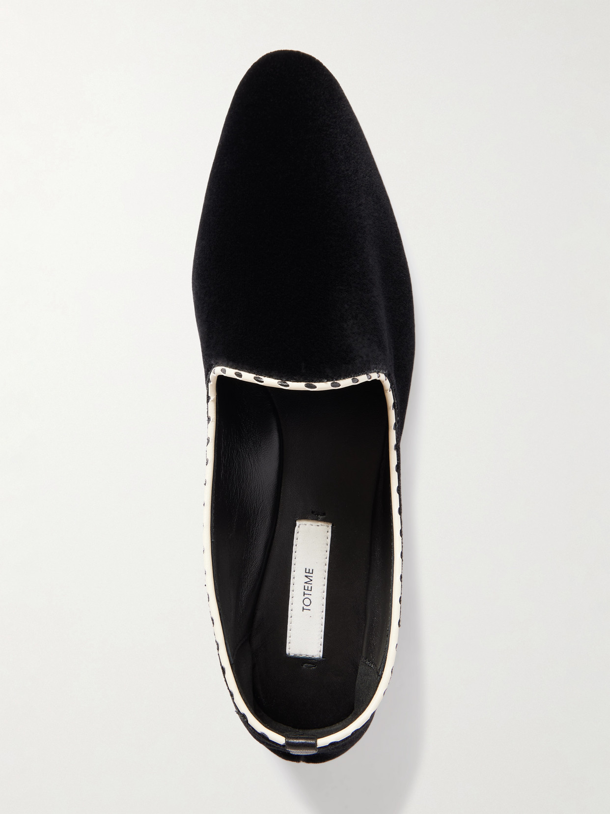 Totême Toteme Velvet Ballerinas