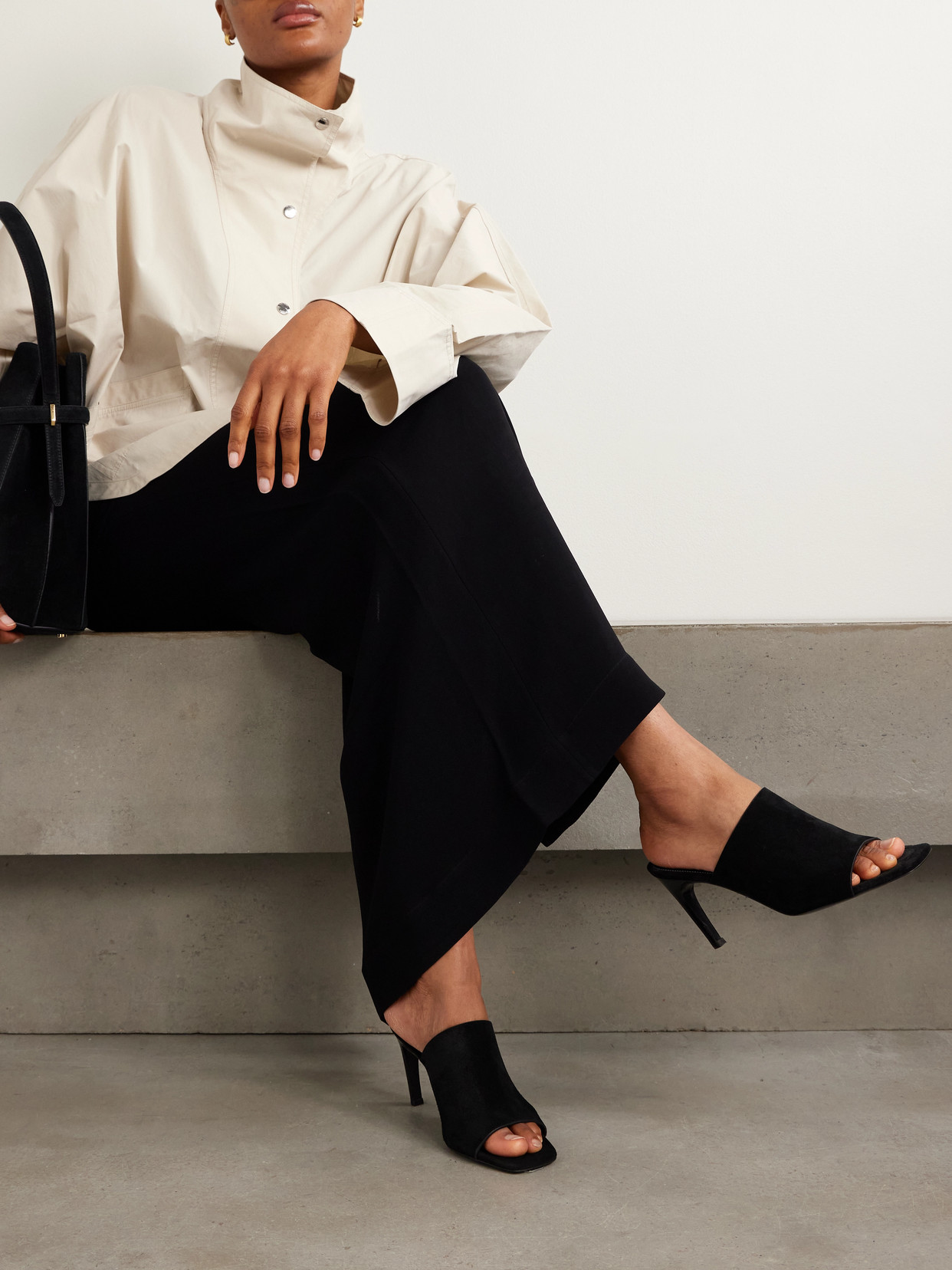 Totême 85mm Leather Mules