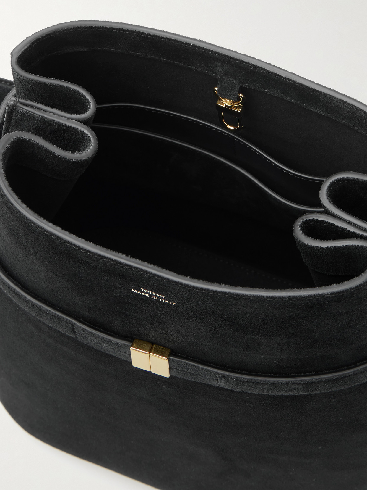 Totême Belted Suede Tote