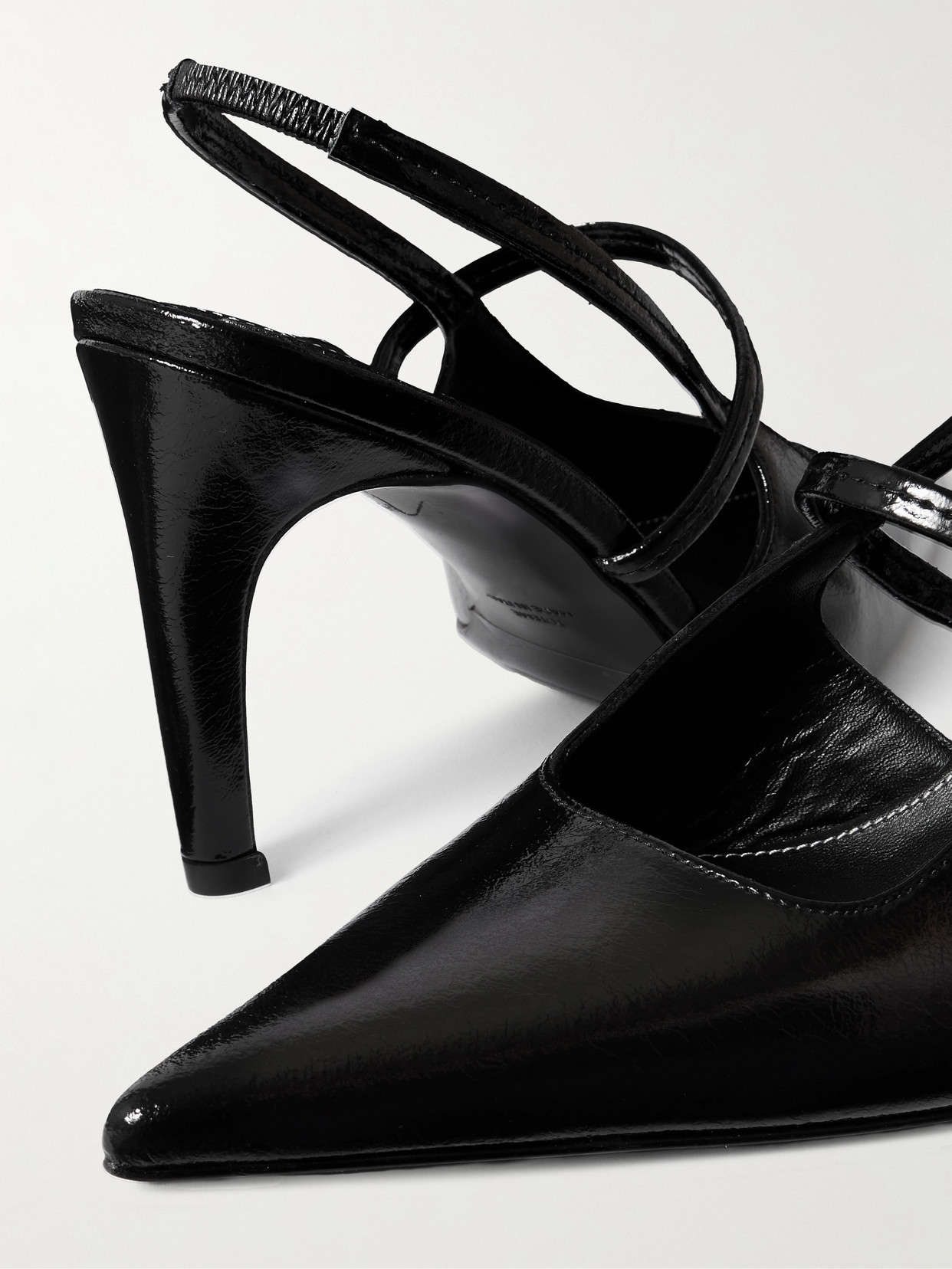 Totême Toteme Naplack Stiletto Slingbacks