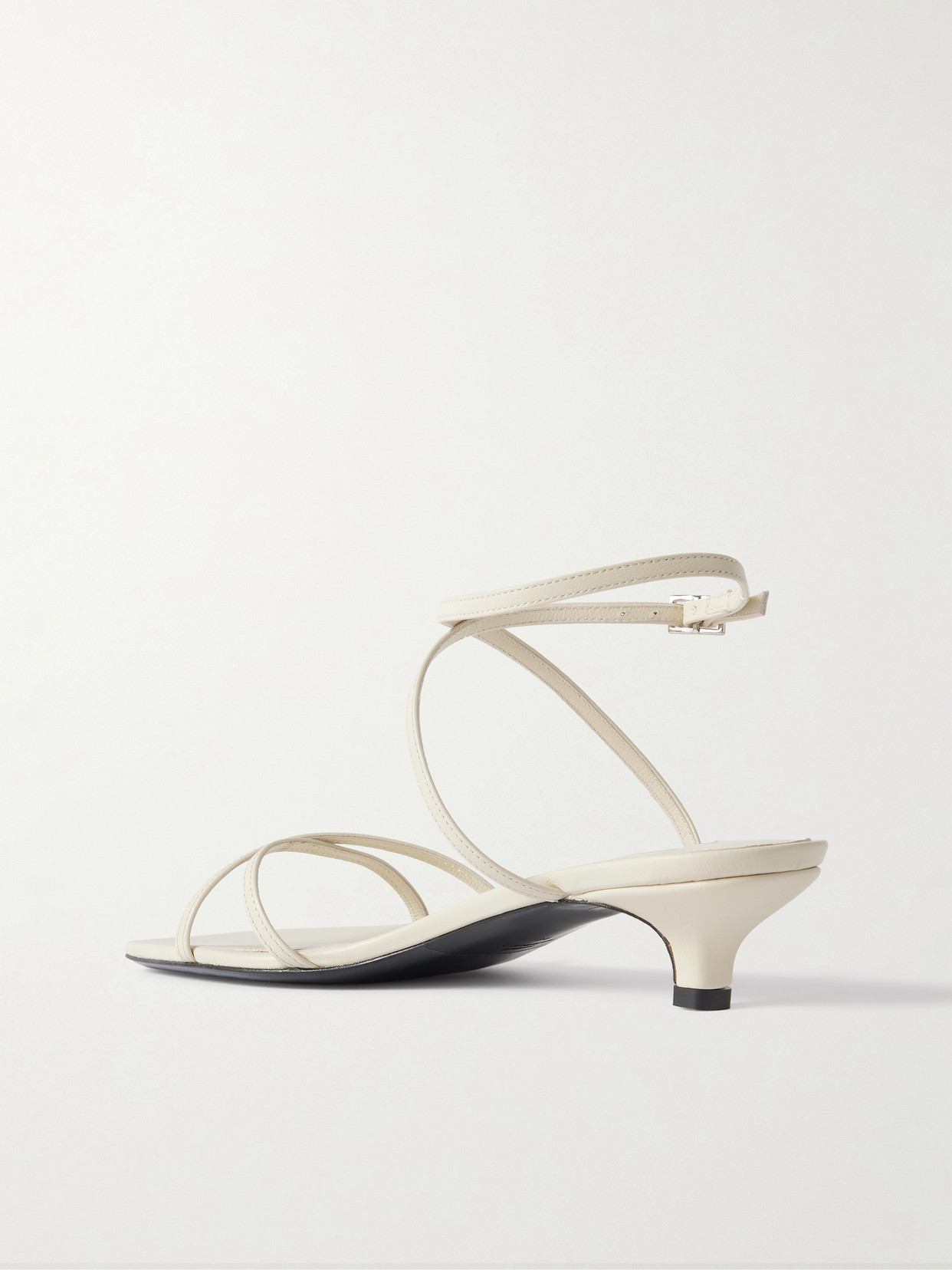 Shop Totême Leather Sandals