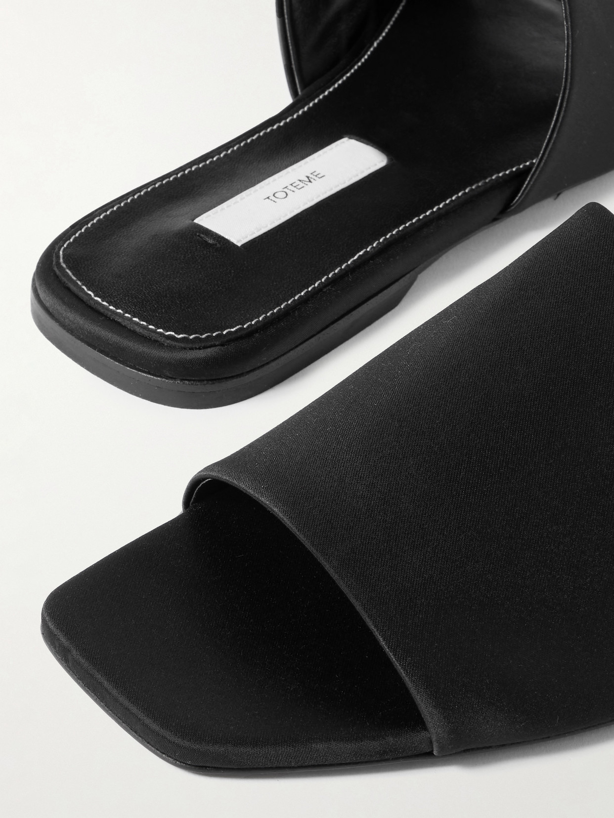 Totême Satin-twill Slides