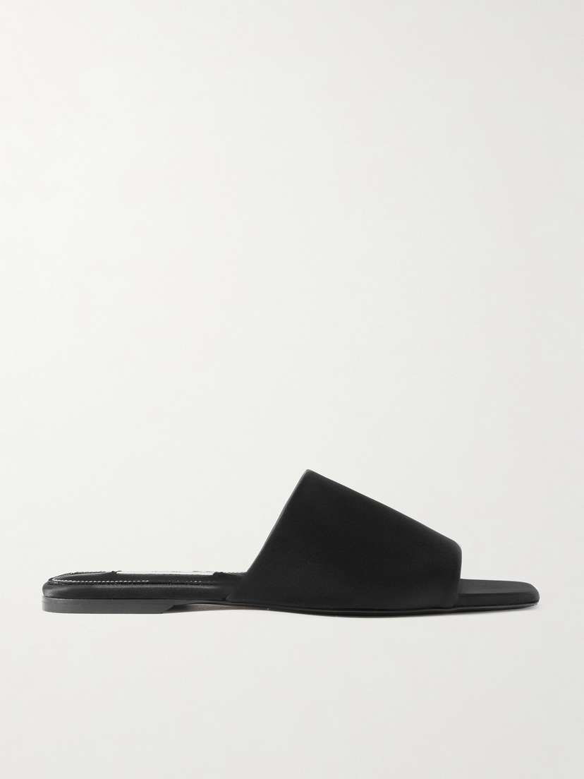 Toteme — Satin-twill slides