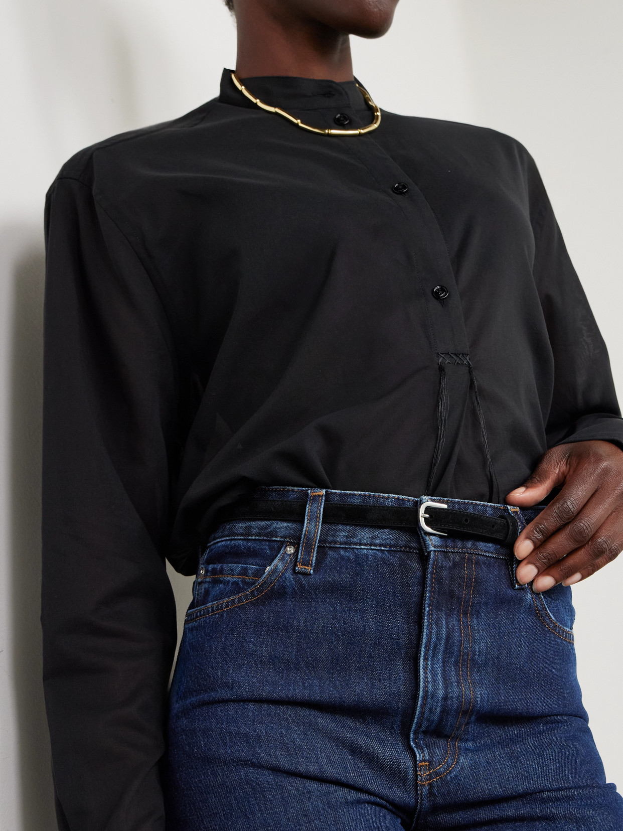 Shop Totême Suede Belt