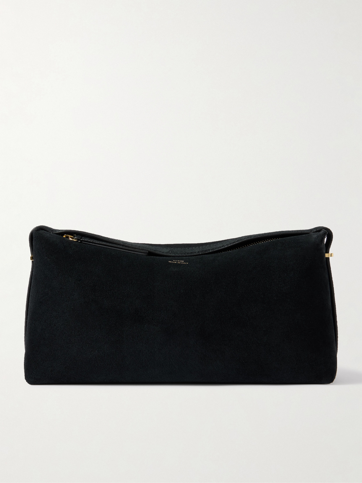 Totême Scoop Suede Clutch