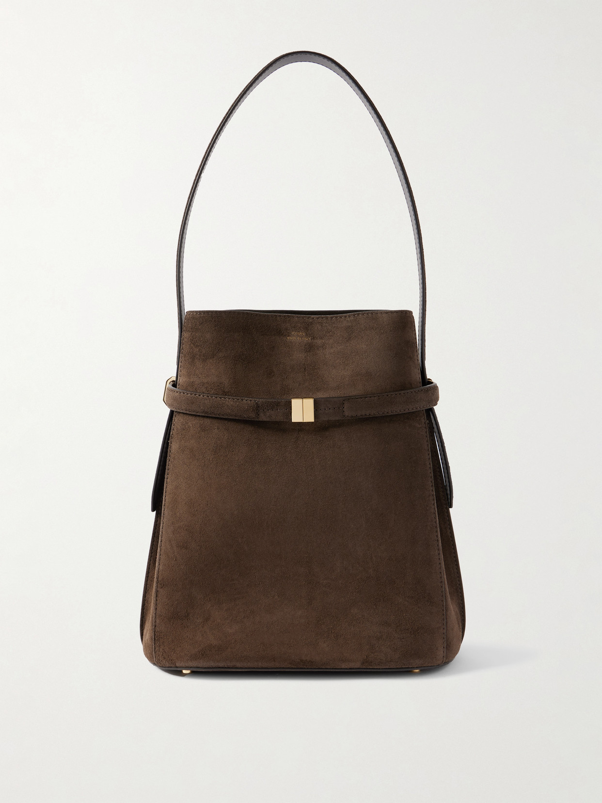 Totême Belted Suede Tote