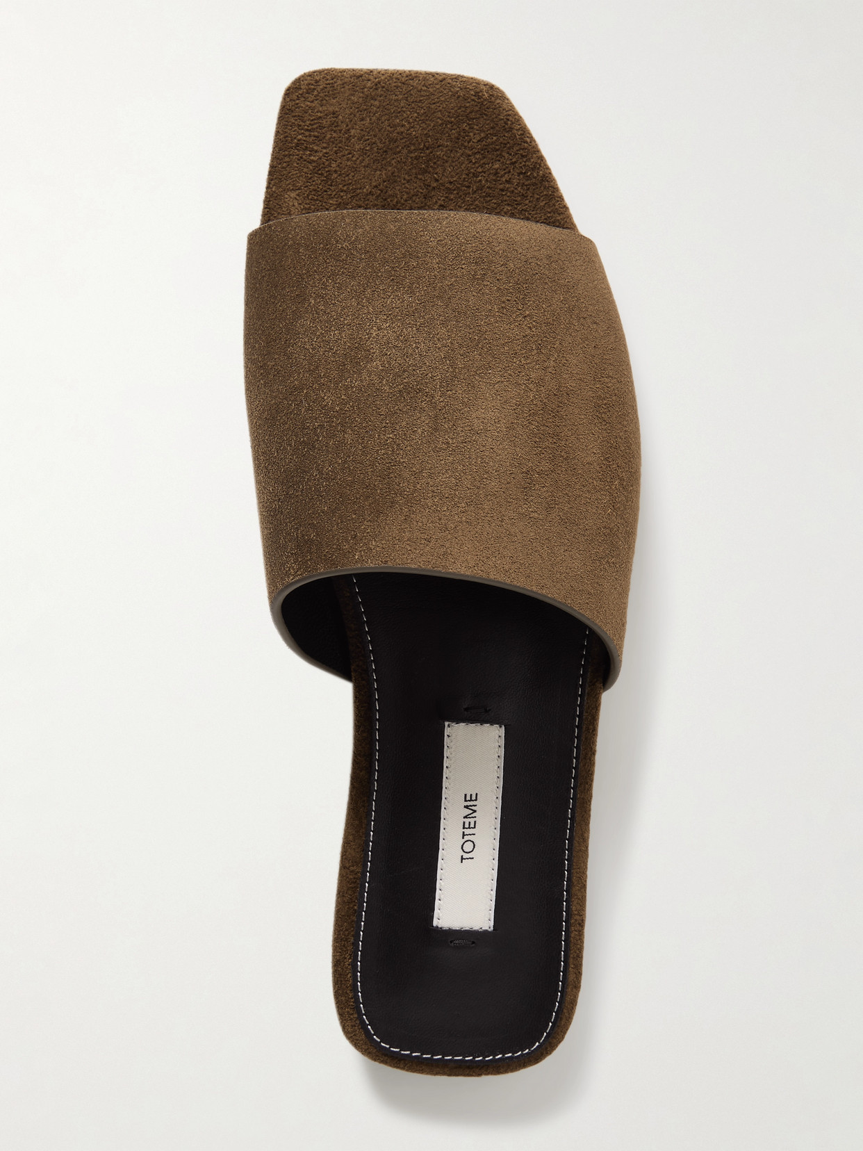 Totême Suede Slides