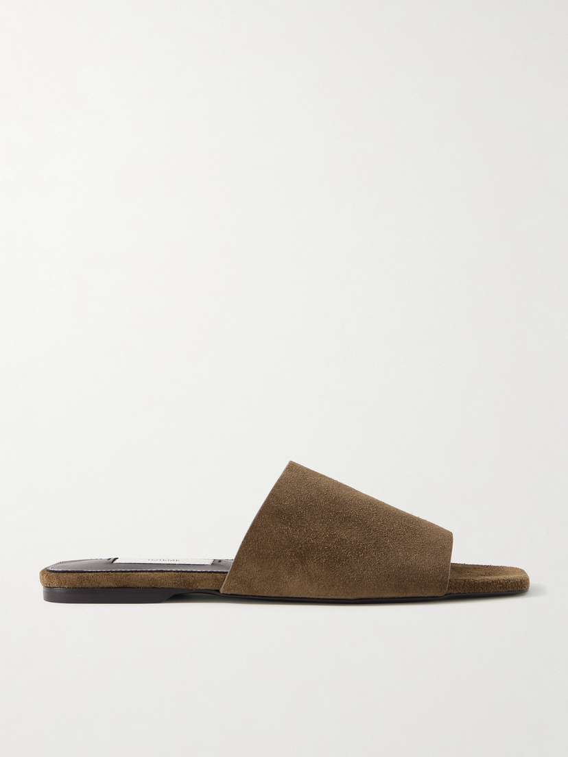 TOTEME Suede Slides