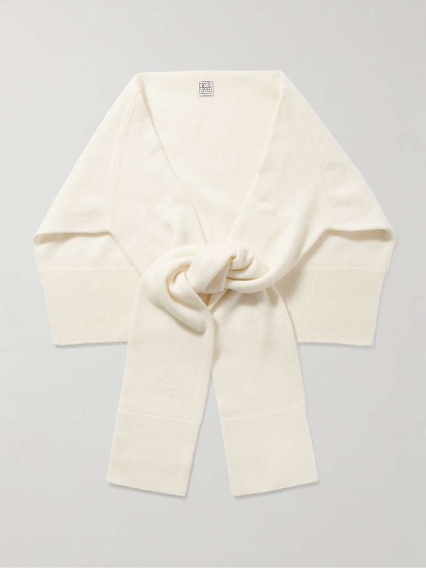 TOTEME Sleeve Embroidered Cashmere Scarf