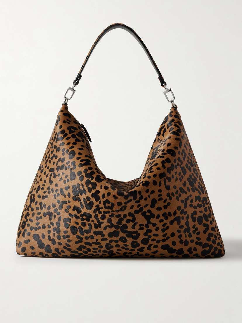 TOTEME Bevel Large Leopard-print Calf Hair Tote
