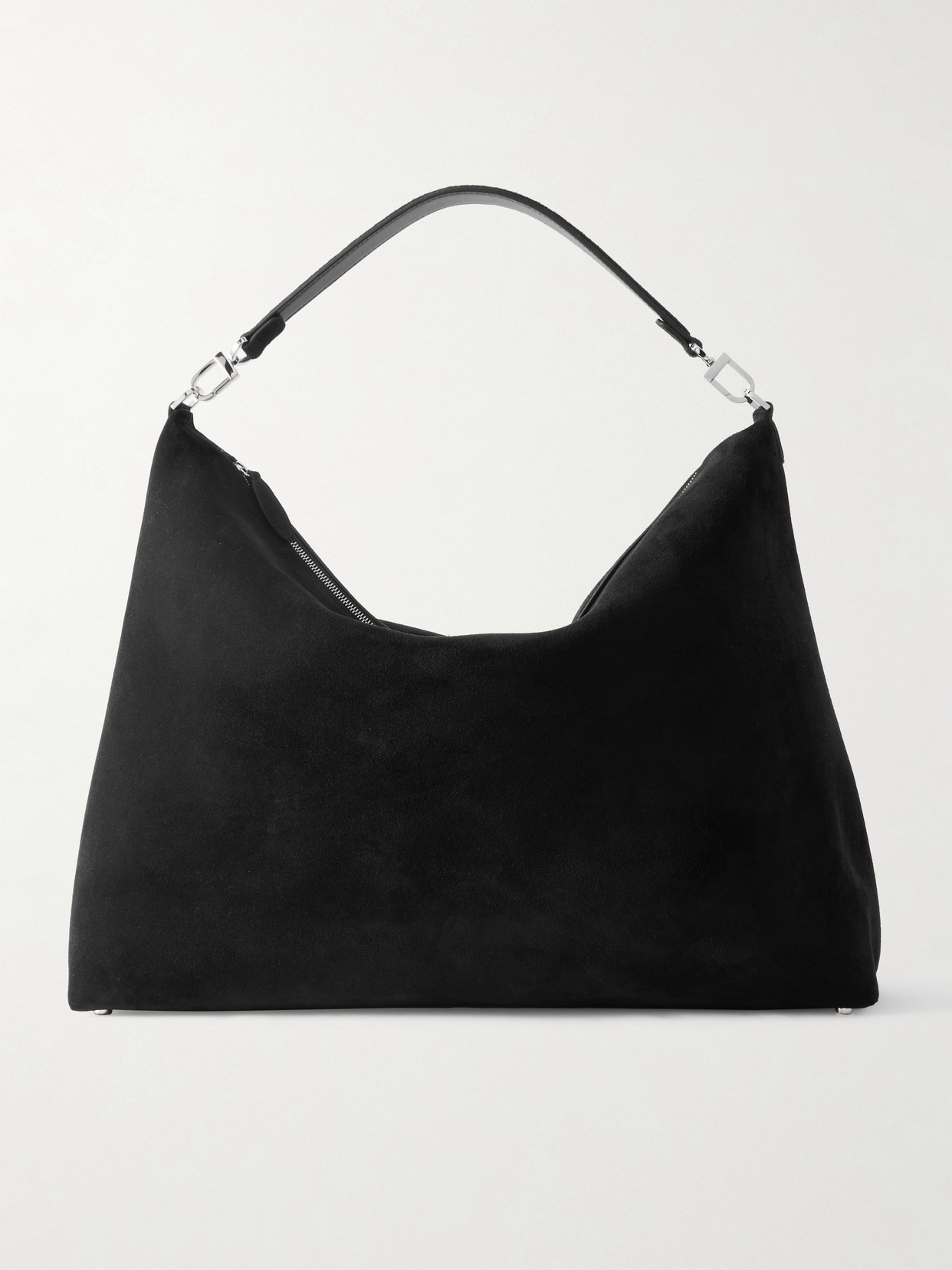 Totême Suede Tote In Black