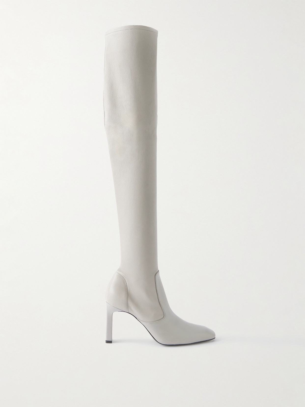 Totême Leather Over-the-knee Boots In White