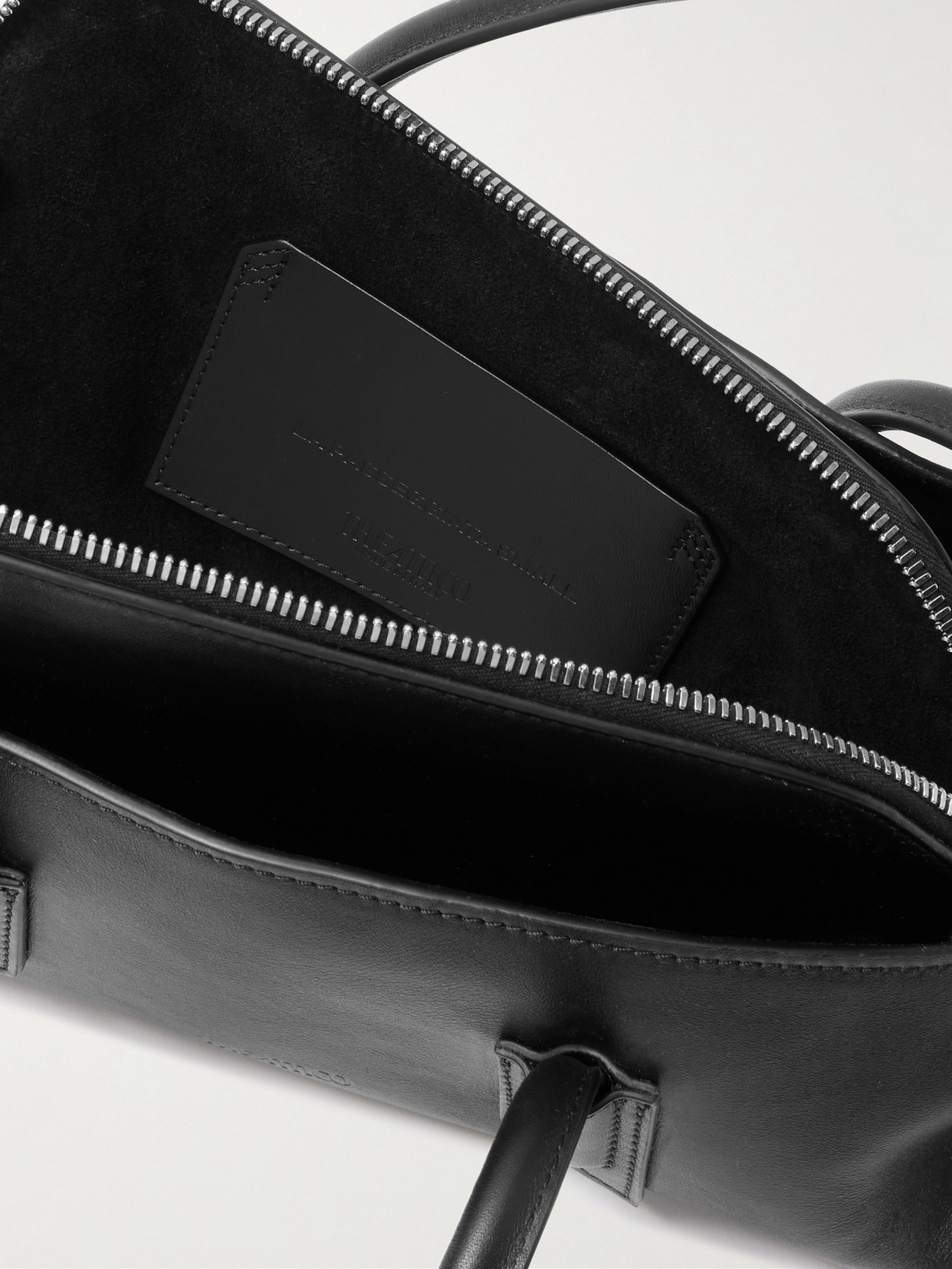 Attico La Passeggiata Small Asymmetric Leather Tote