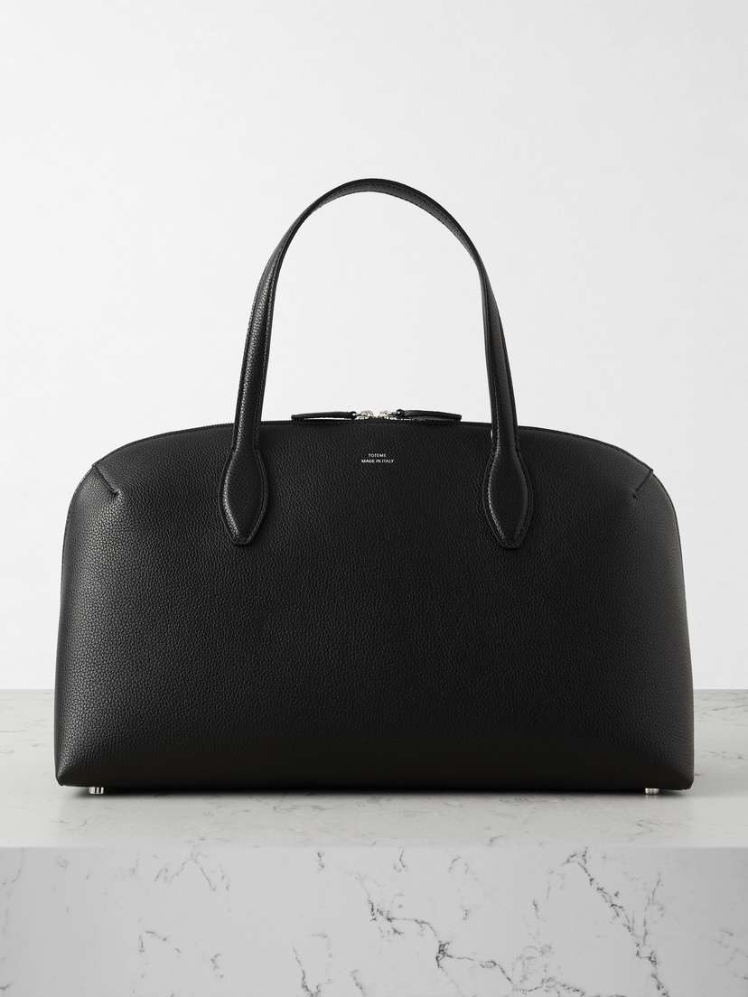 TOTEME Textured-leather Tote