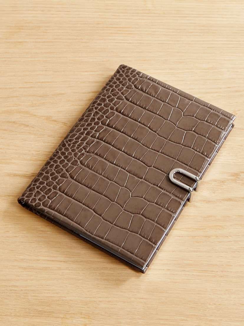 Smythson Panama Mara Croc-effect Leather Diary | Thumbnail 4 Smythson Panama Mara Croc-effect Leather Diary | Thumbnail 4