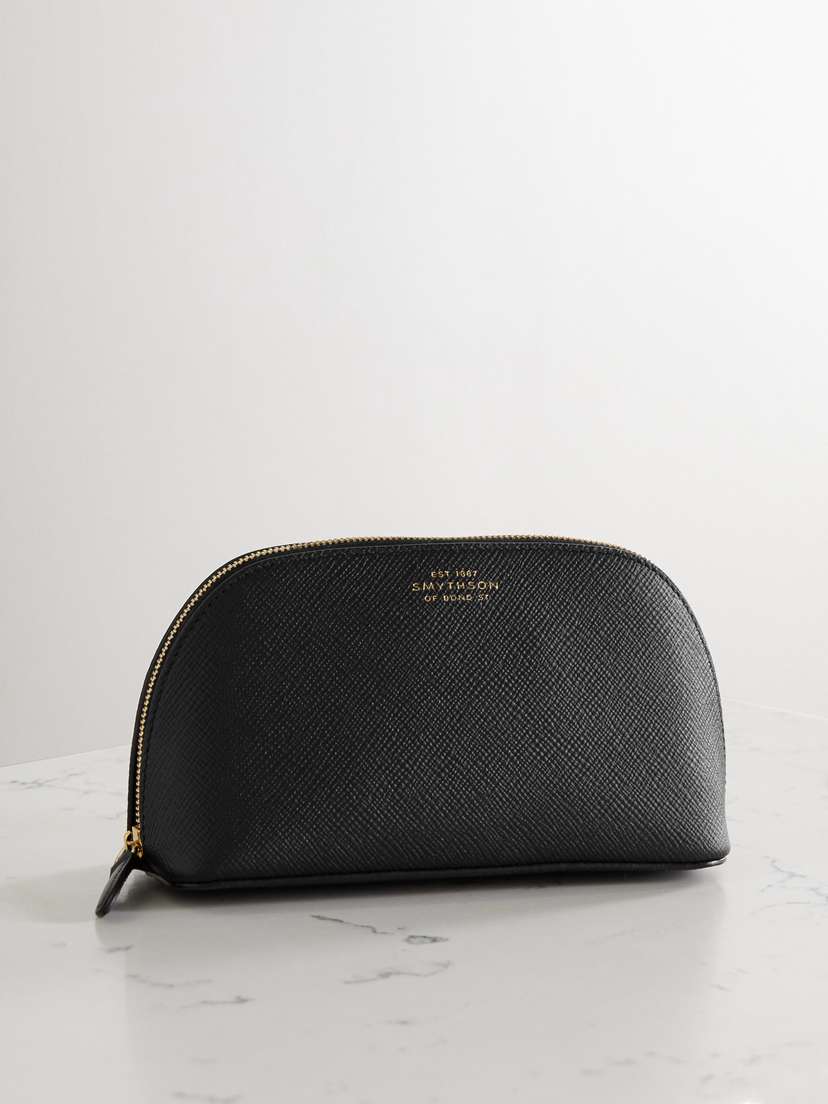 Smythson Panama Textured-leather Cosmetics Case | Thumbnail 4 Smythson Panama Textured-leather Cosmetics Case | Thumbnail 4