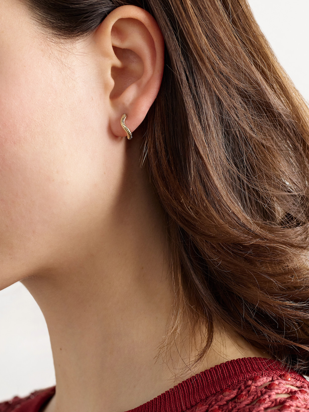 Stone And Strand Freddie 14-karat Gold Hoop Earrings