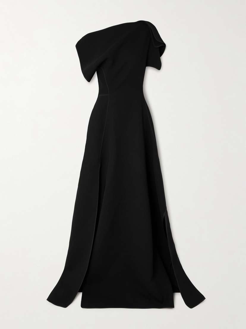 Maticevski Synergy Off-the-shoulder Draped Crepe Gown