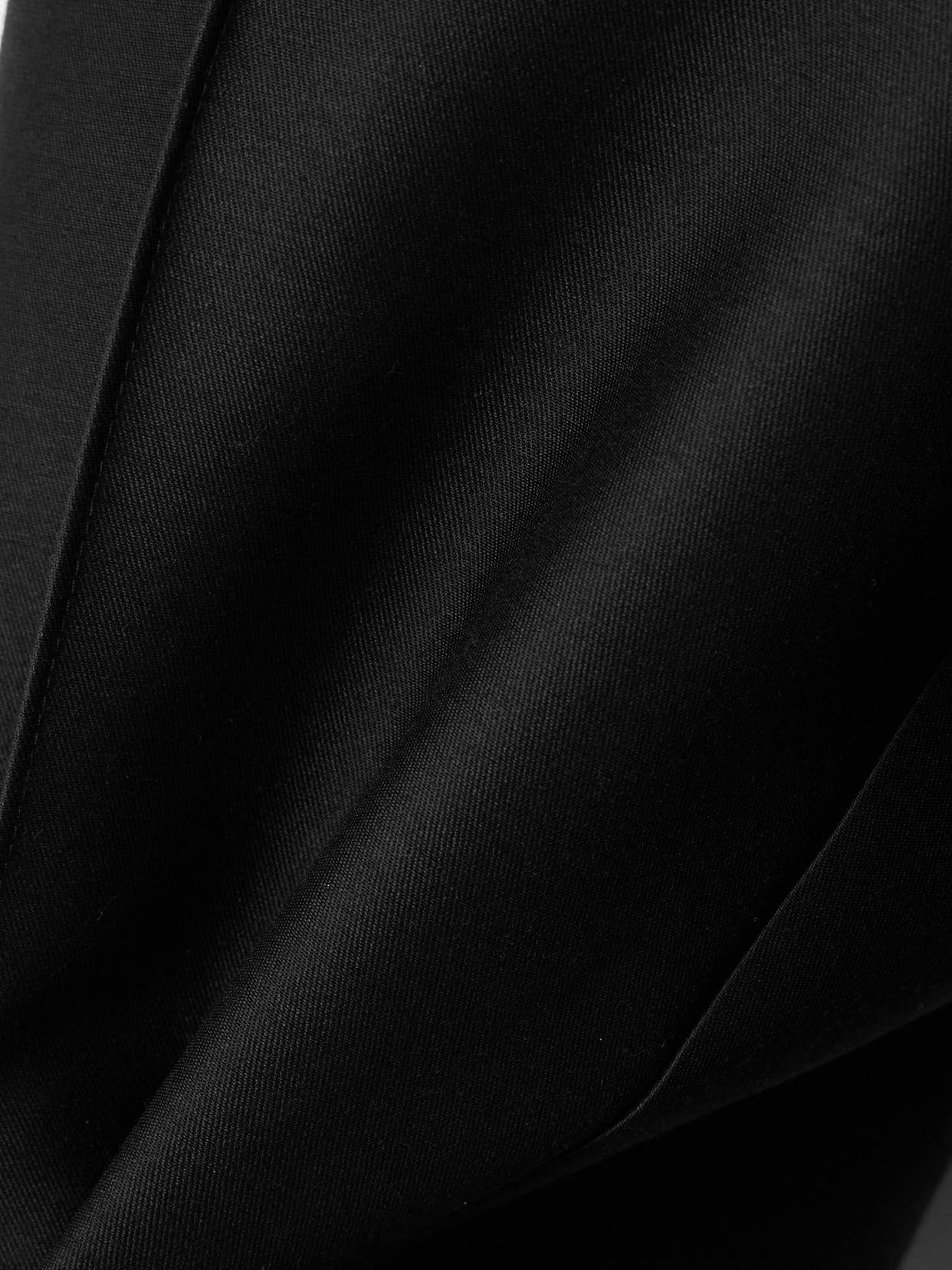 Maticevski Rival Wool And Silk-blend Wide-leg Pants In Black