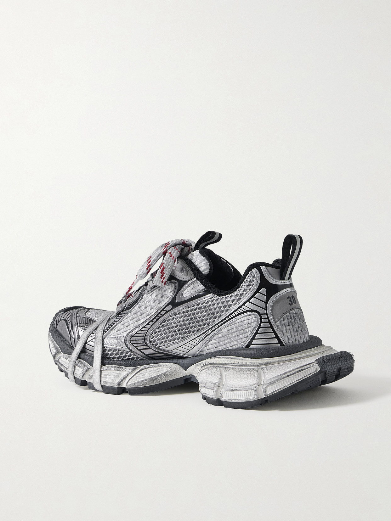 Balenciaga 3xl Mesh And Rubber Sneakers