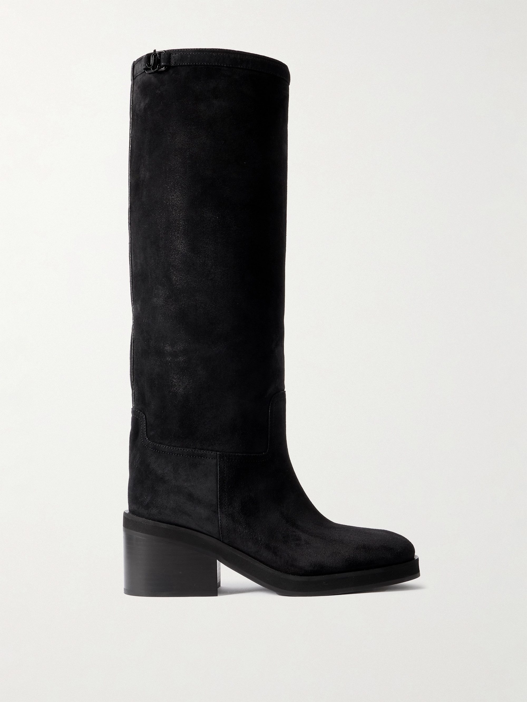 シュムーズページ JIMMY CHOO - Yasmin 70 suede knee boots | Plush