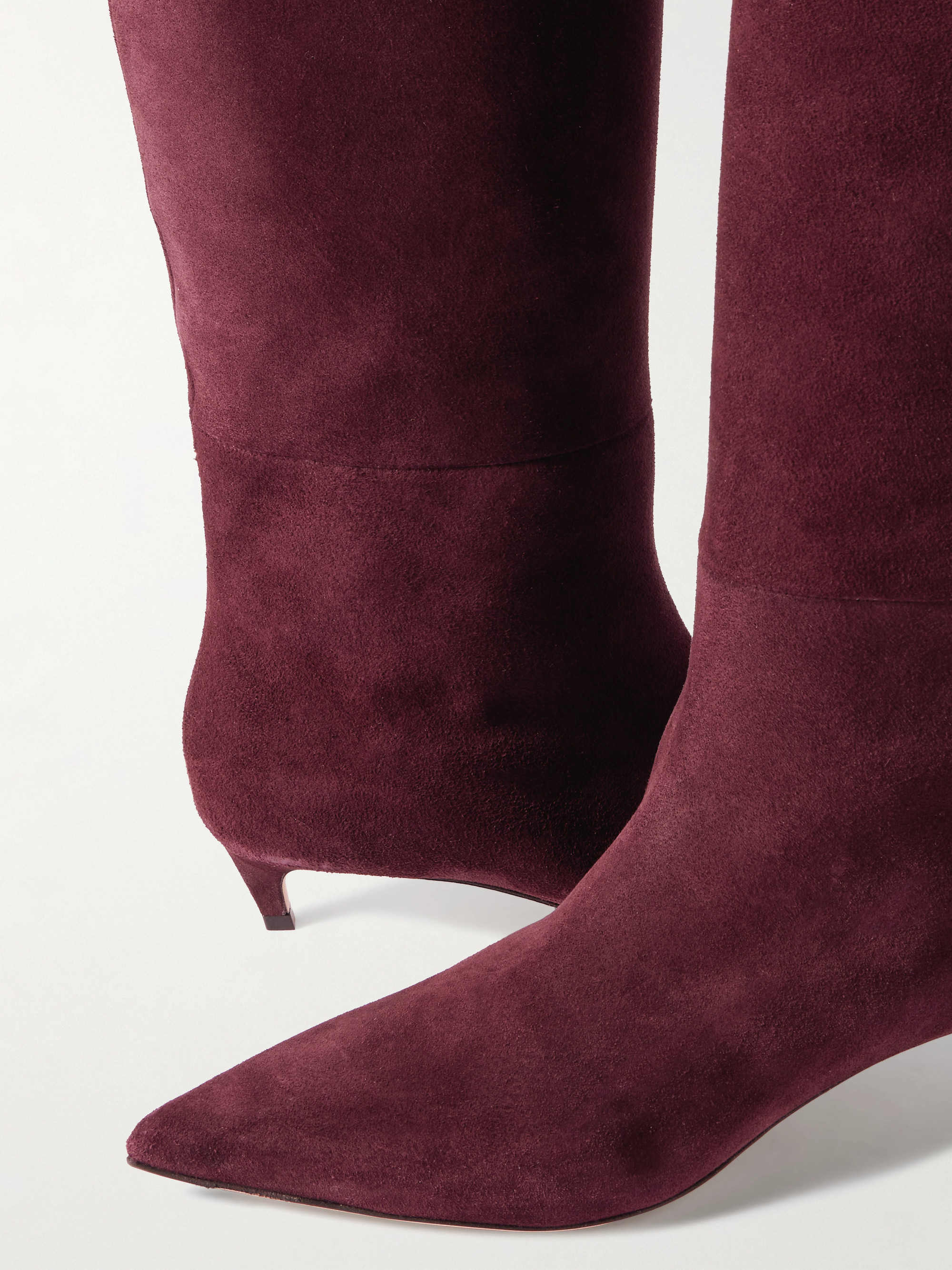 JIMMY CHOO Maxima 35 suede knee boots