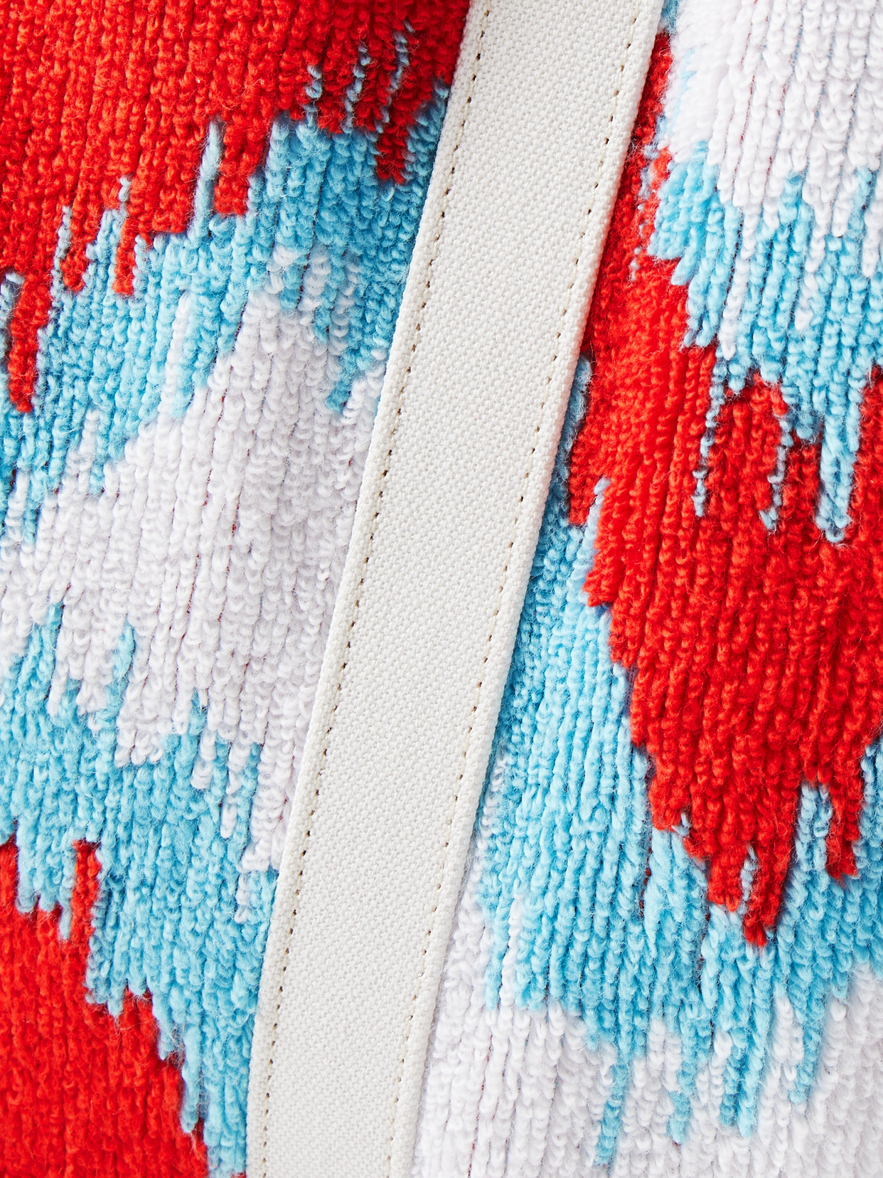 Missoni Canvas-trimmed Terry-jacquard Tote