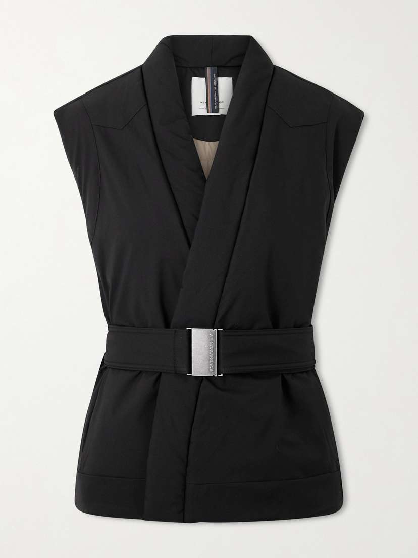 We Norwegians Western Belted Fringe-trimmed Ski Vest