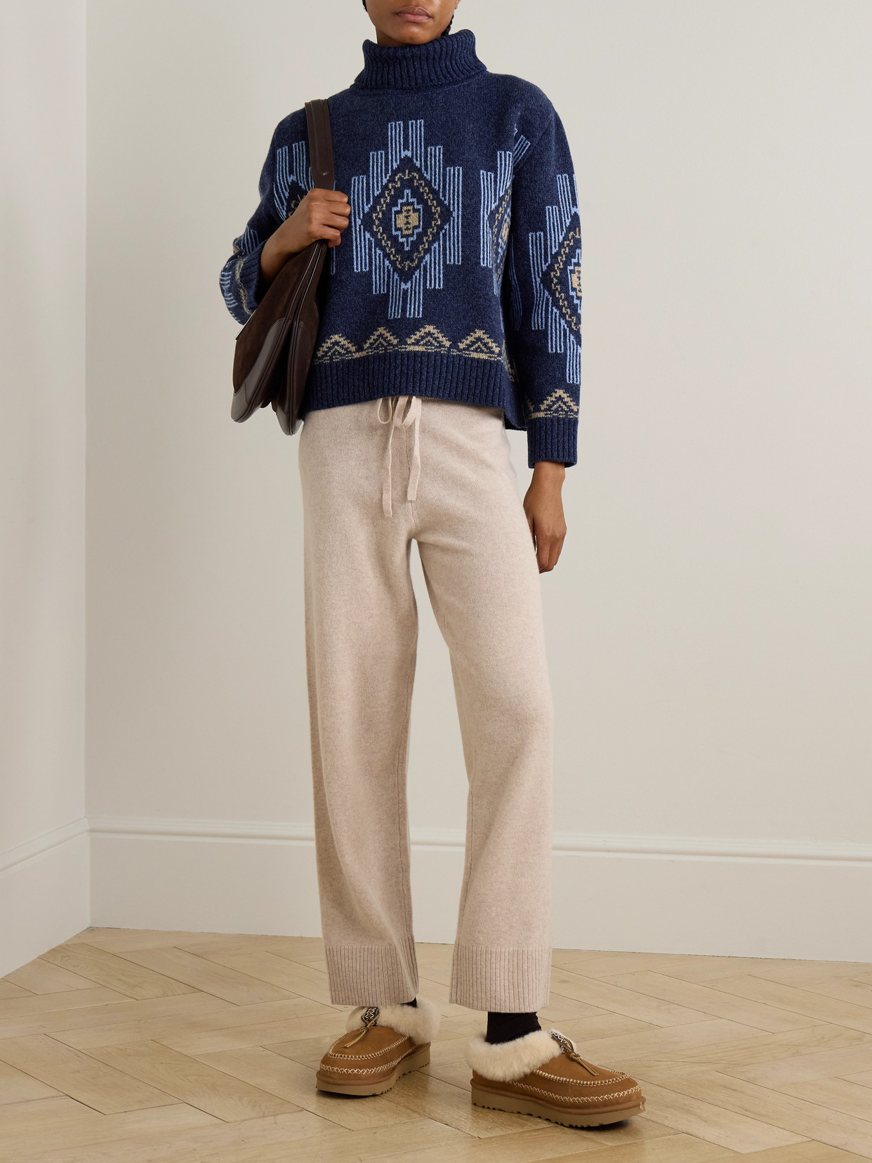 Kautokeino Jacquard-Knit Wool-Blend Sweater