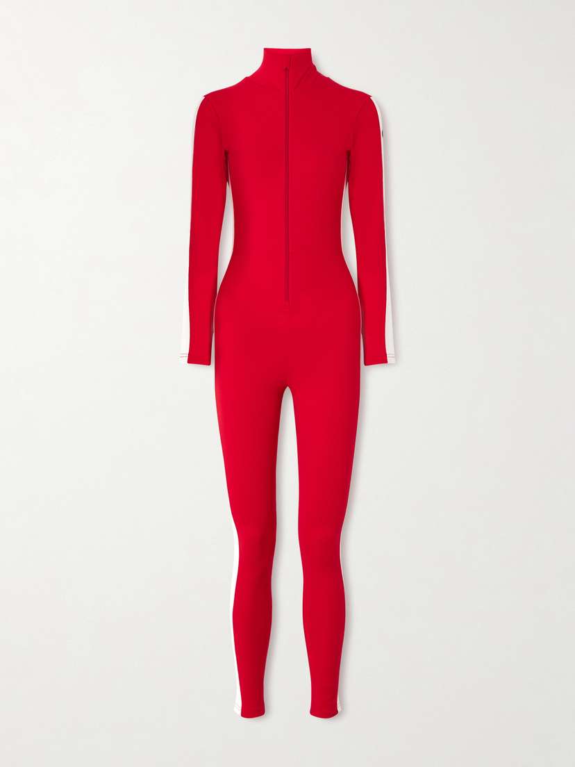 We Norwegians Voss Two-tone Wool-blend Jumpsuit