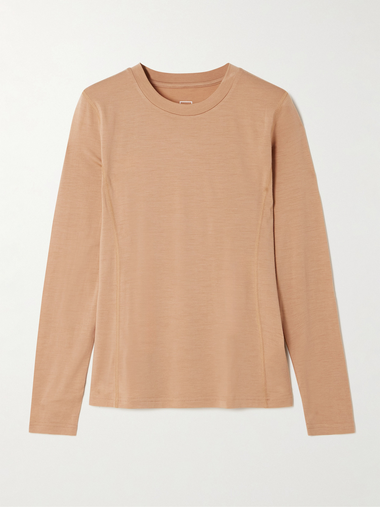 We Norwegians Snø Merino Wool-blend Base Layer In Neutral