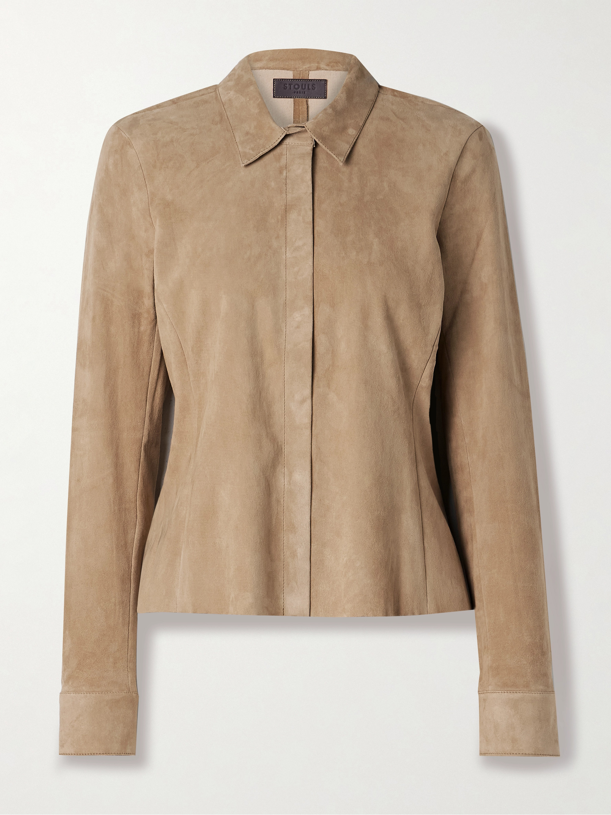 Stouls Sanda suede shirt