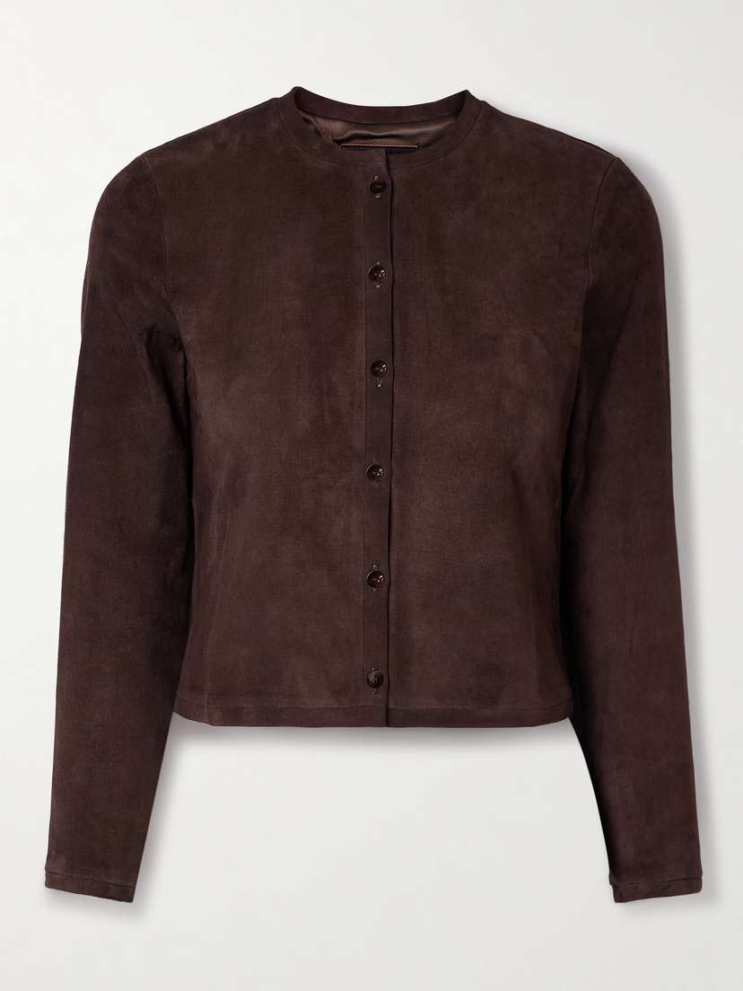 STOULS Astrid Suede Cardigan