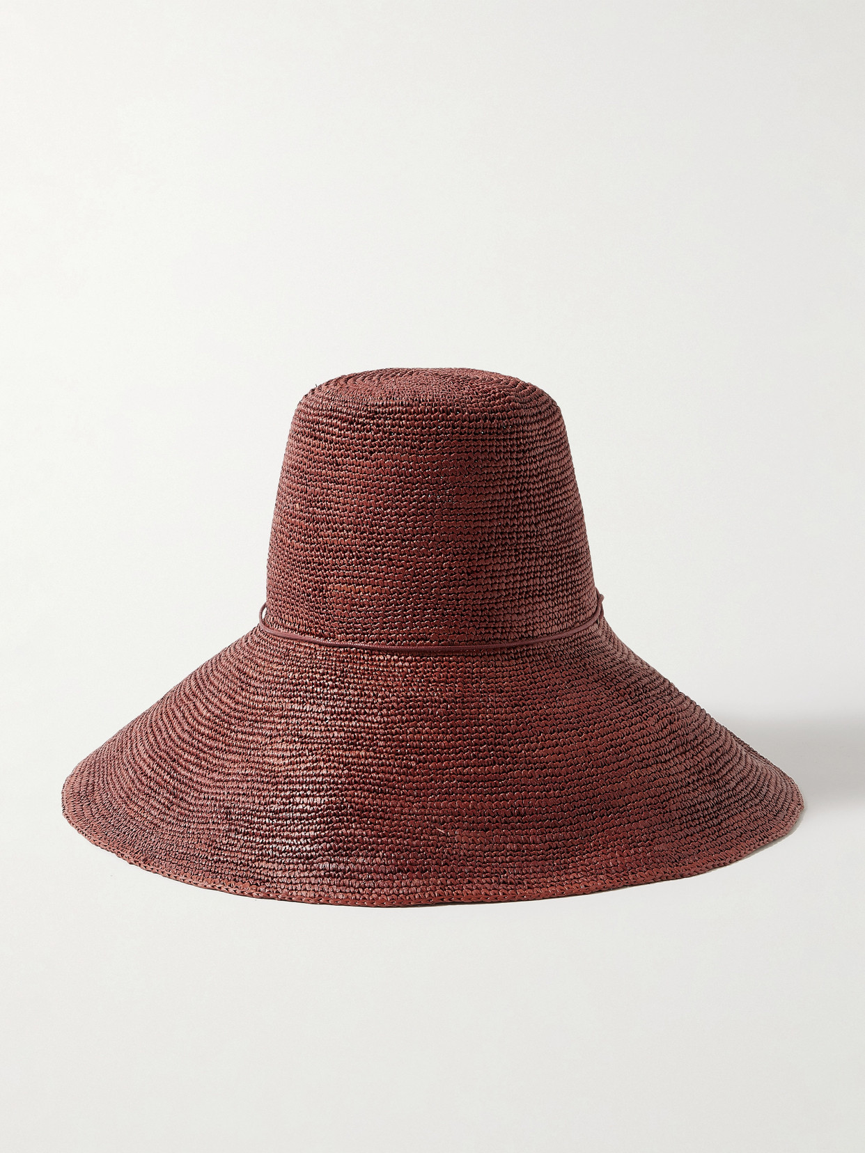 JOHANNA ORTIZ + ARTESANO SYMBOLS OF PRIDE STRAW BUCKET HAT