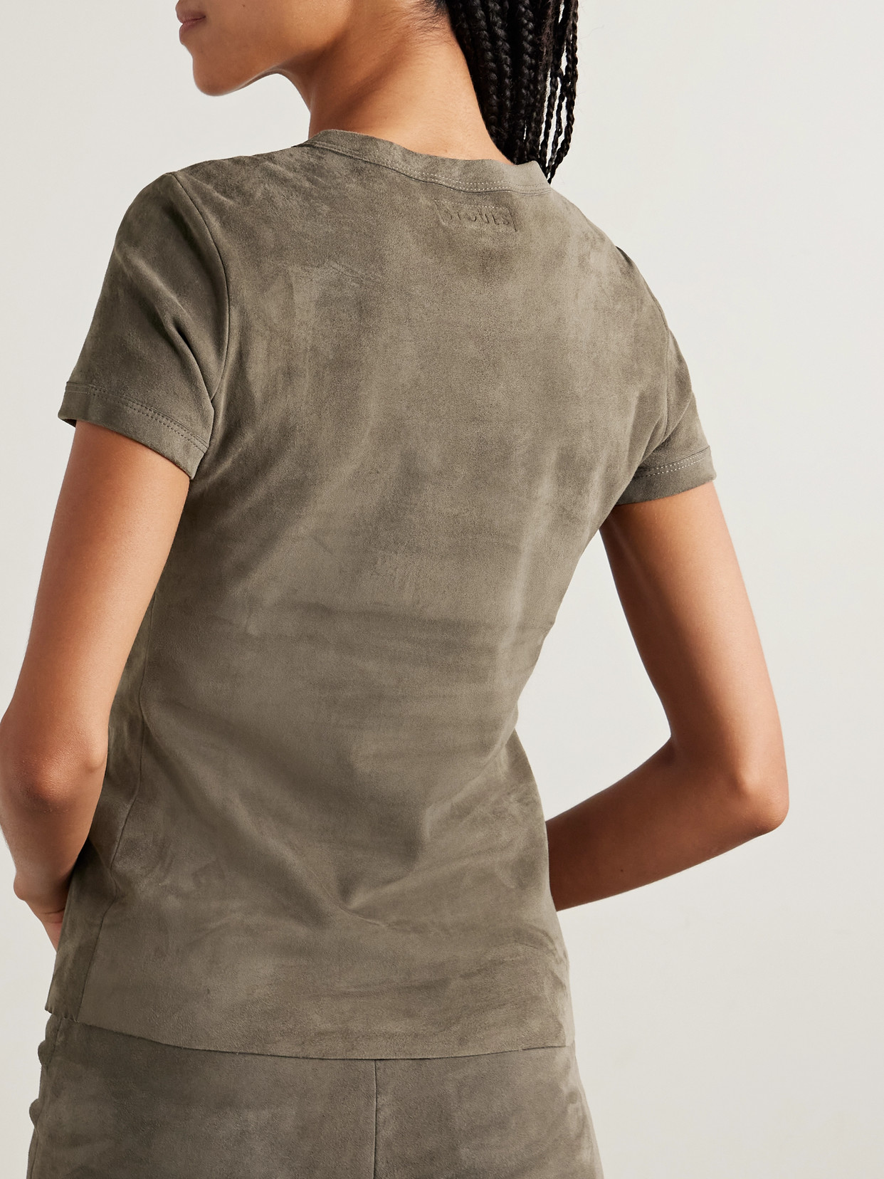 Suede T-Shirt