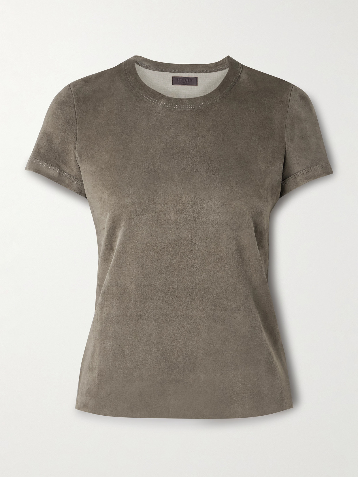 Stouls Suede T-shirt In Green
