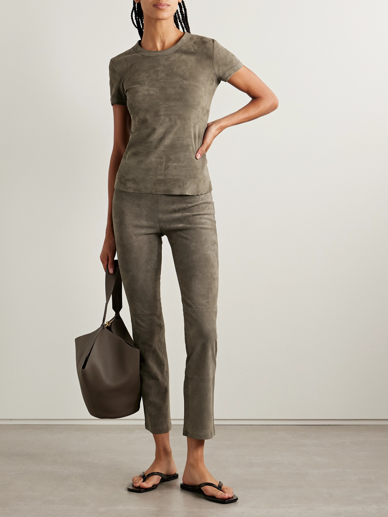 Suede T-Shirt