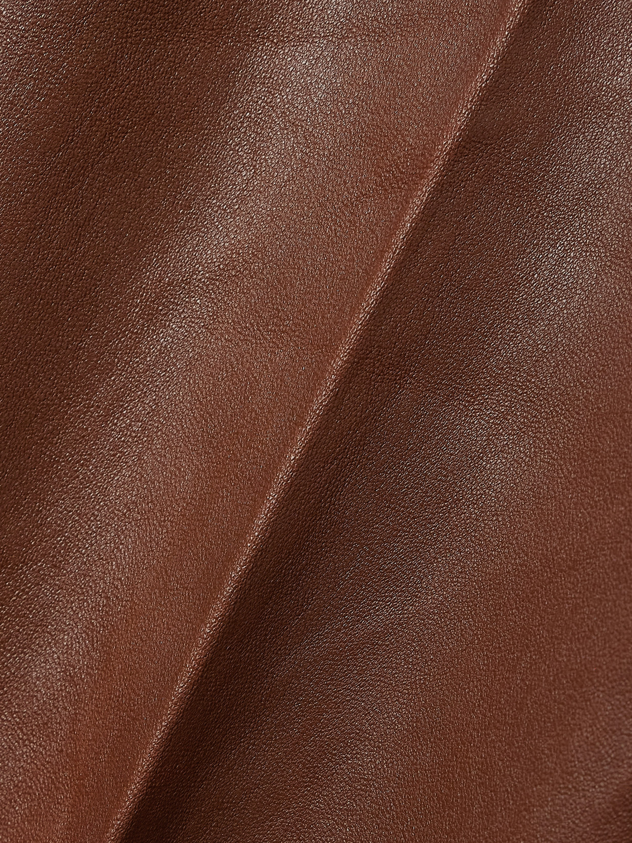 Stouls Lizzy Leather Flared Pants In Brown