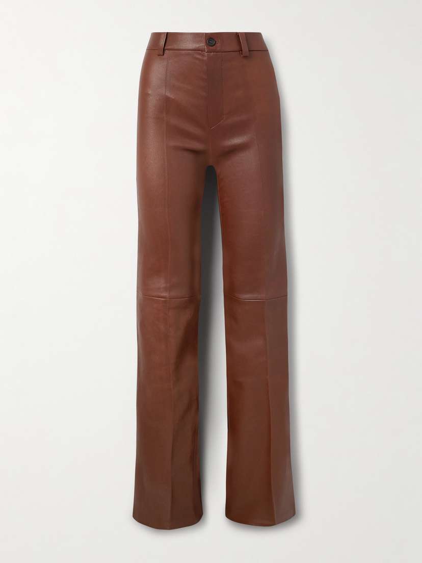 STOULS Lizzy Leather Flared Pants