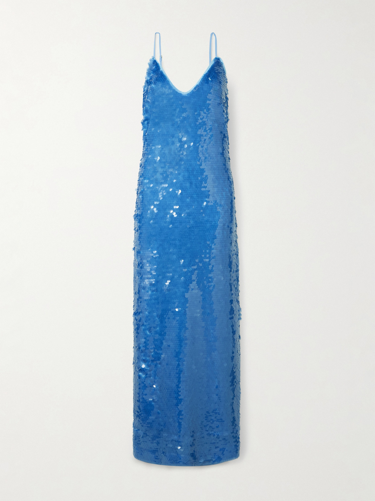 Alemais Stellar Sequined Recycled-tulle Midi Dress