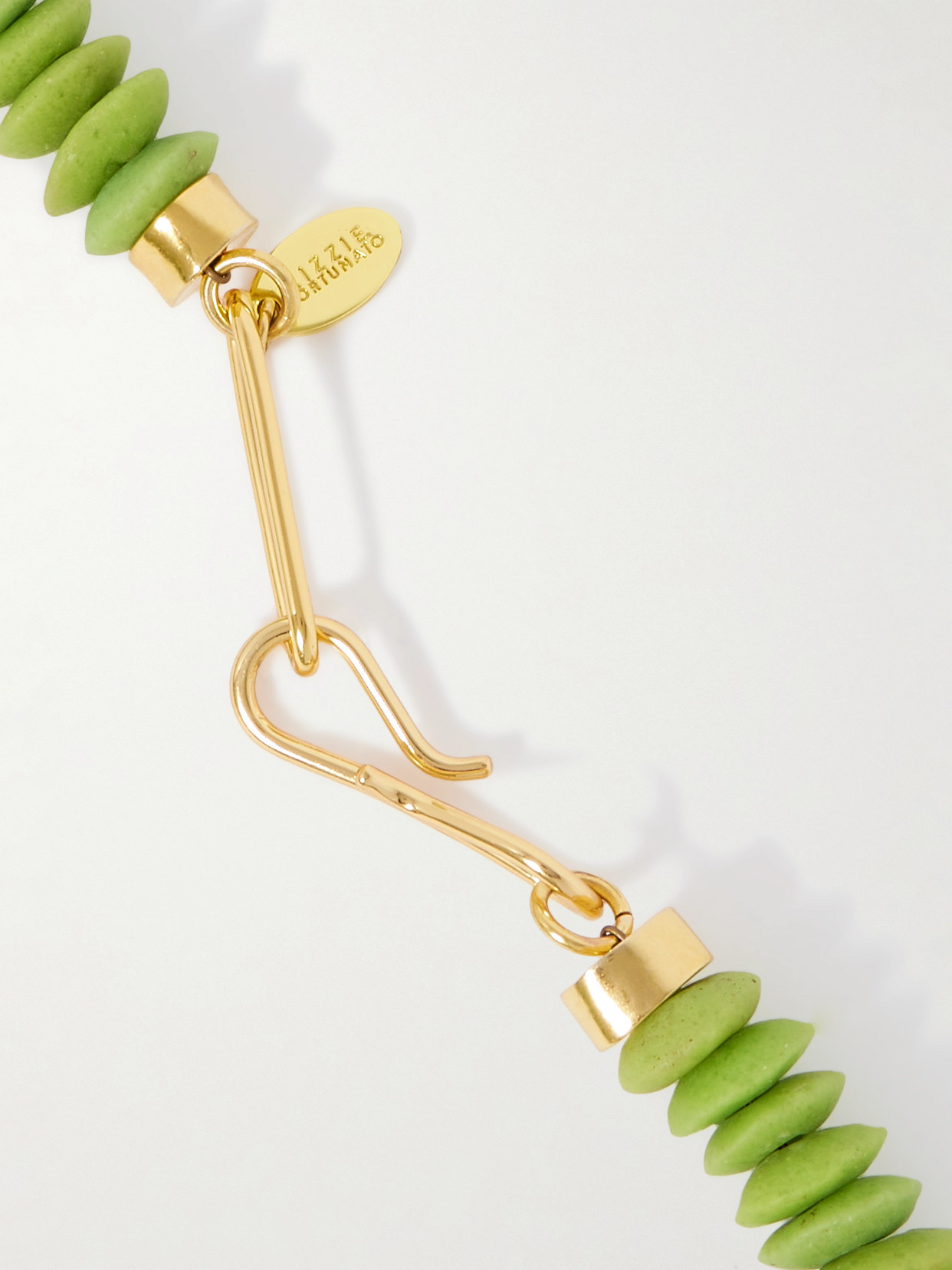 LIZZIE FORTUNATO LAGUNA GOLD-TONE BEADED NECKLACE