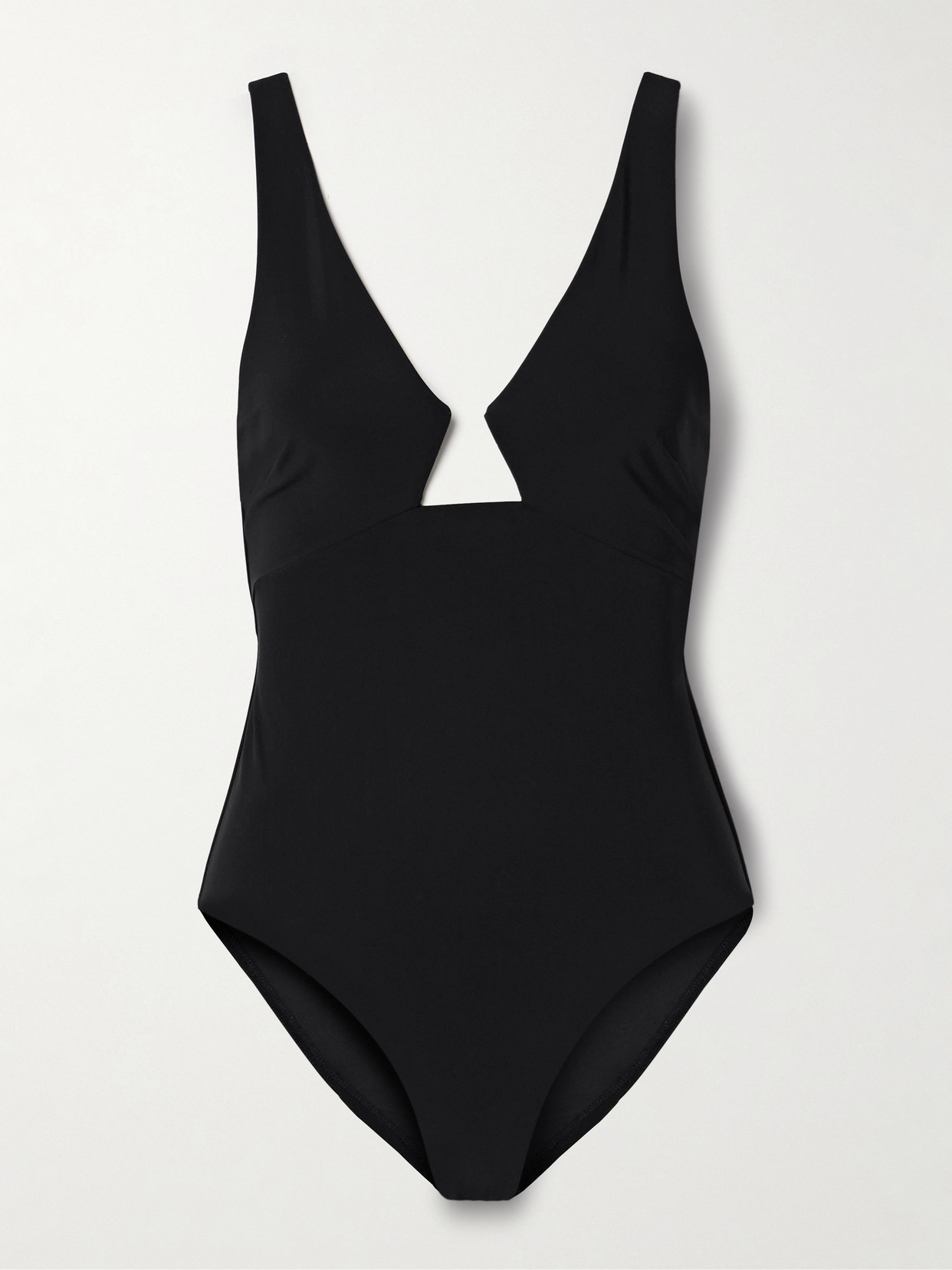 Zimmermann Rhiannon Cutout Swimsuit In Black