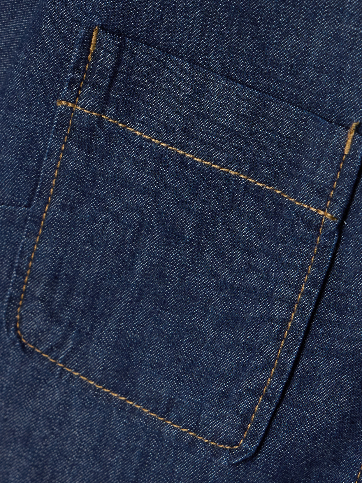 ZIMMERMANN RHIANNON CROPPED FRAYED DENIM SHIRT