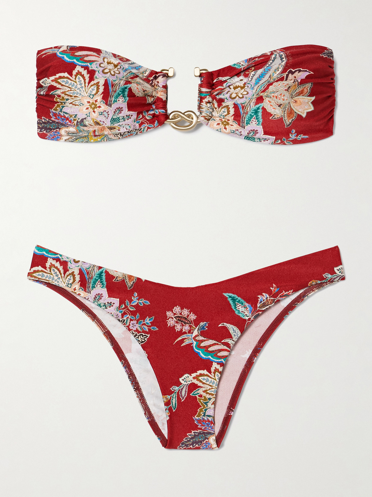 Zimmermann Maillot De Bain 2 Pièces In Red