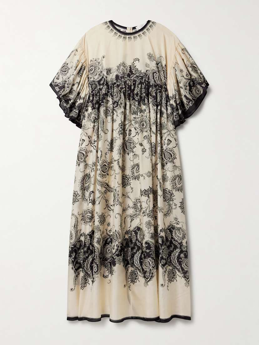 Zimmermann Rhiannon Paisley-print Silk Maxi Dress